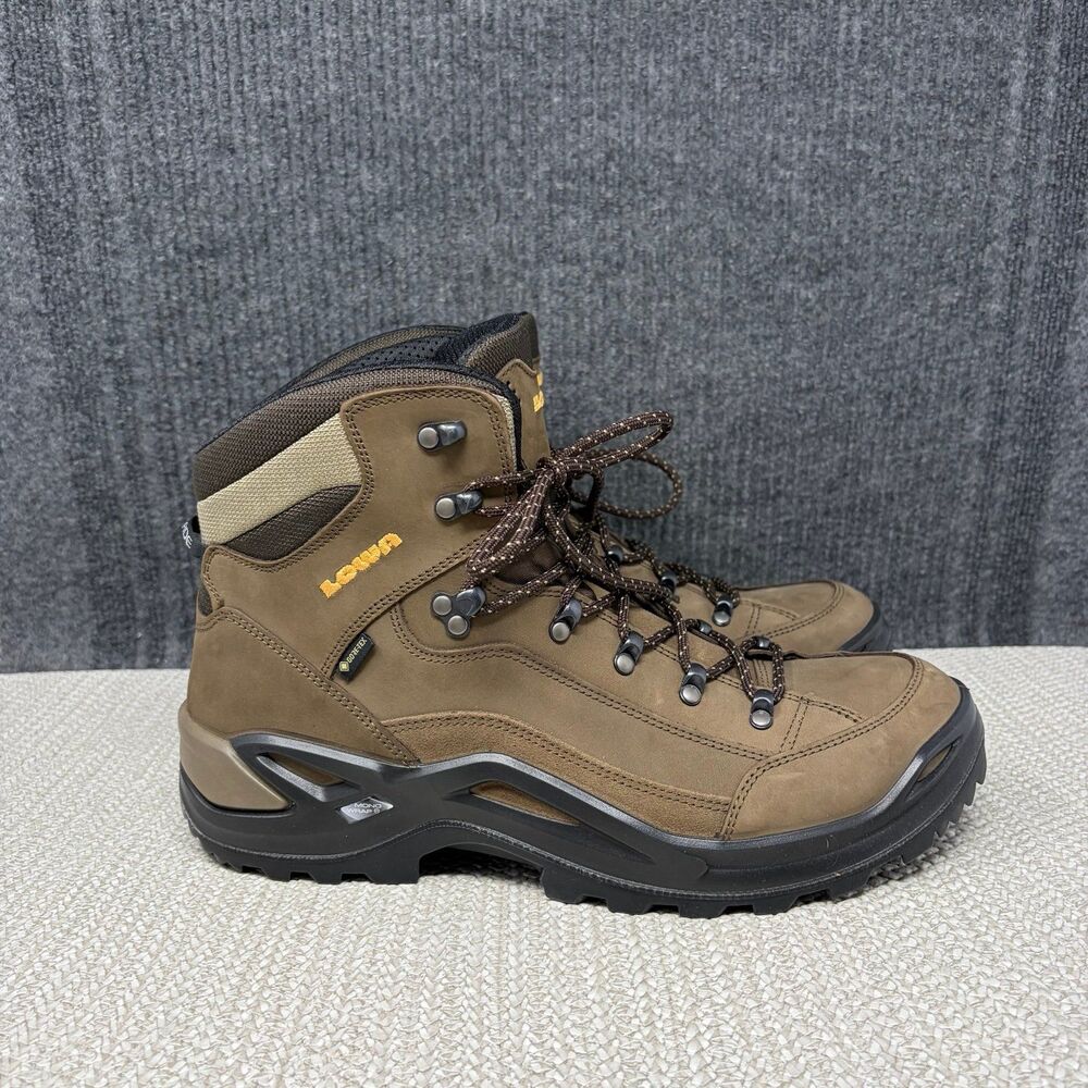 NEW Lowa Renegade GTX Mid Boots Brown Leather Gore-Tex Mens 11.5 Hiking Outdoors